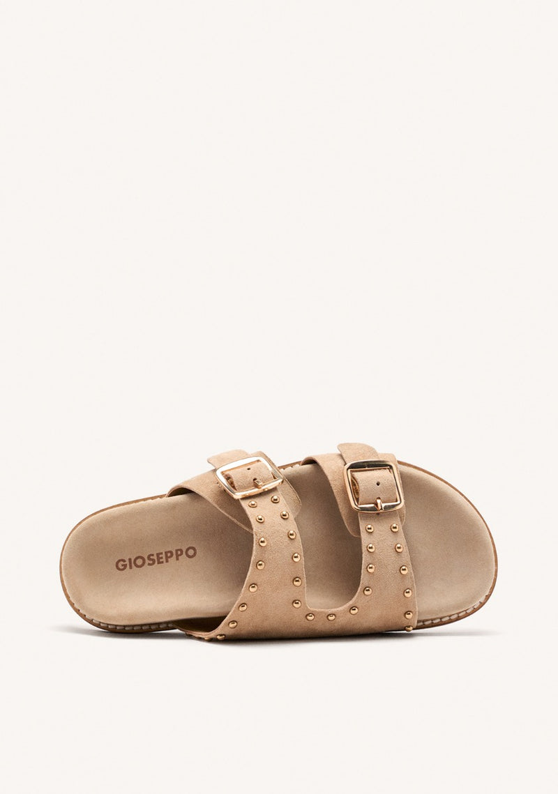 SANDALIAS TACHAS PIEL STELLA