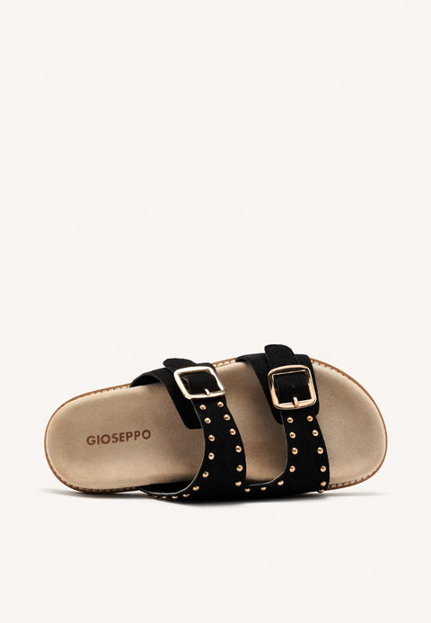 SANDALIAS TACHAS PIEL STELLA