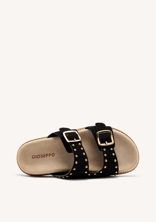 SANDALIAS TACHAS PIEL STELLA