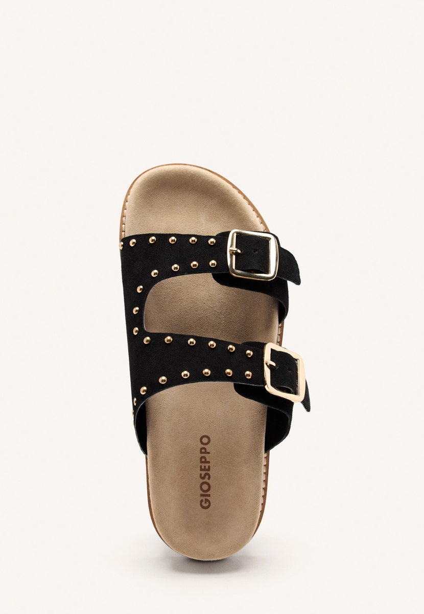 SANDALIAS TACHAS PIEL STELLA