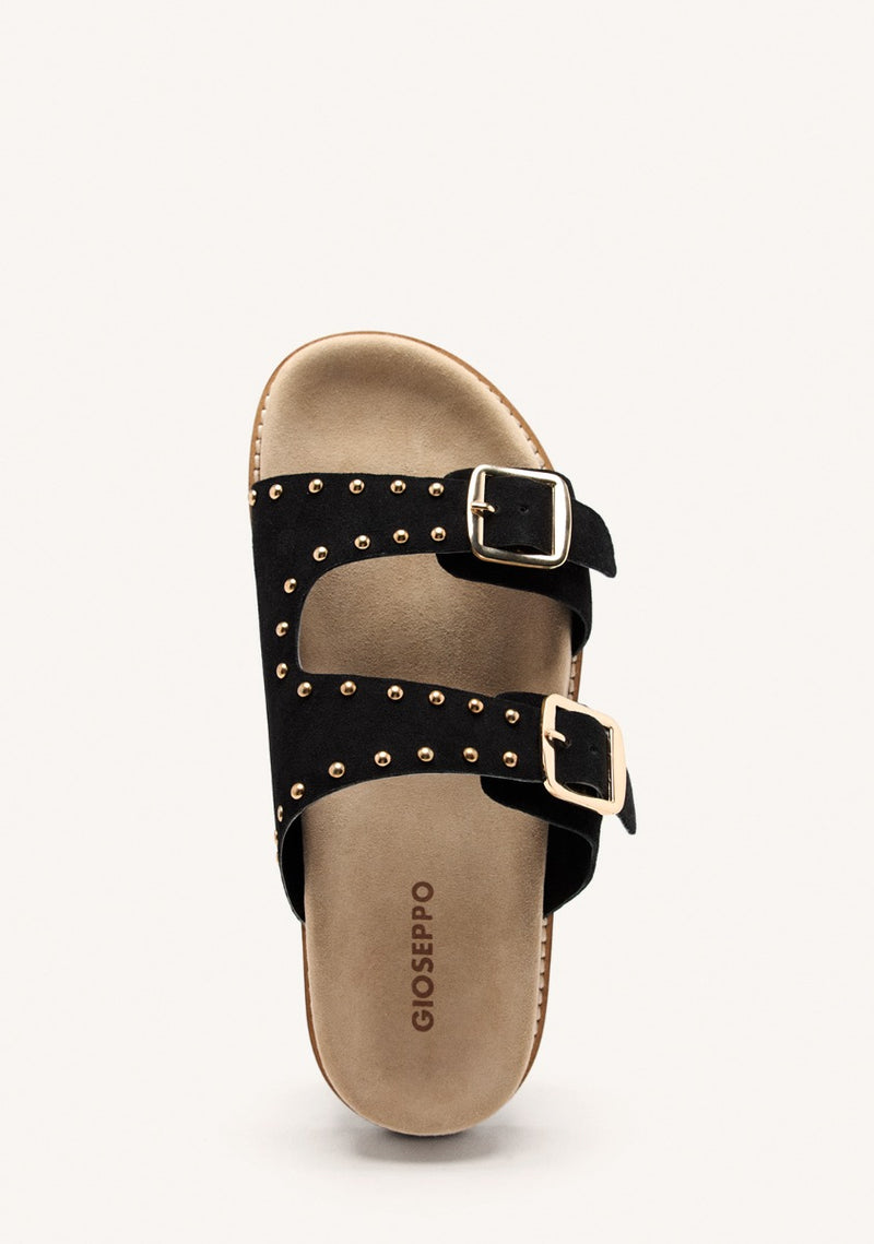 SANDALIAS TACHAS PIEL STELLA