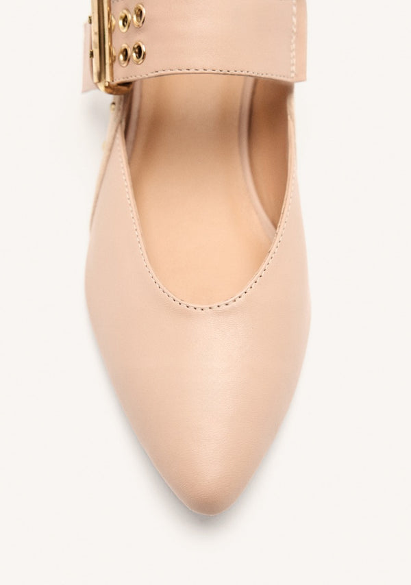 BALLERINES CUIR CLOUTÉ GRANTHAM