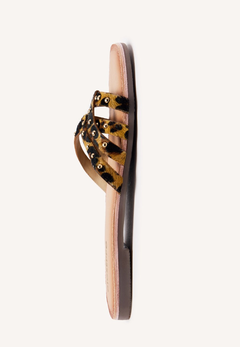 SANDALIAS PIEL LEOPARDO ISABELLE