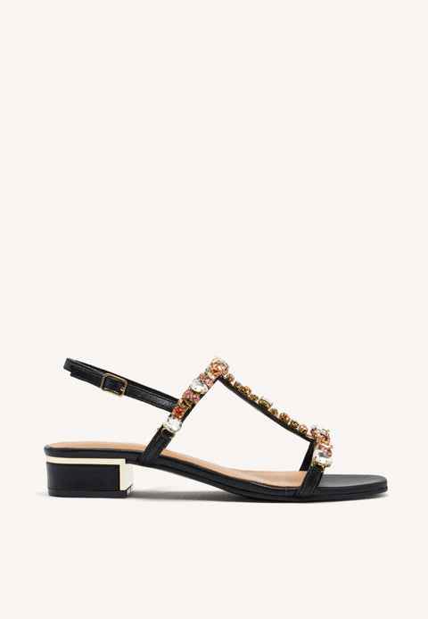 SANDALIAS PEDRERÍA PIEL MASARDIS