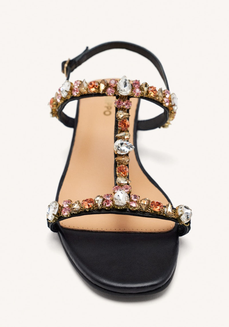 SANDALIAS PEDRERÍA PIEL MASARDIS