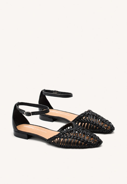 BAILARINAS PIEL TRENZADA BINGHAM