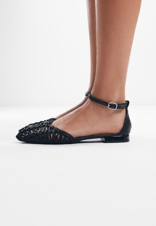 BAILARINAS PIEL TRENZADA BINGHAM