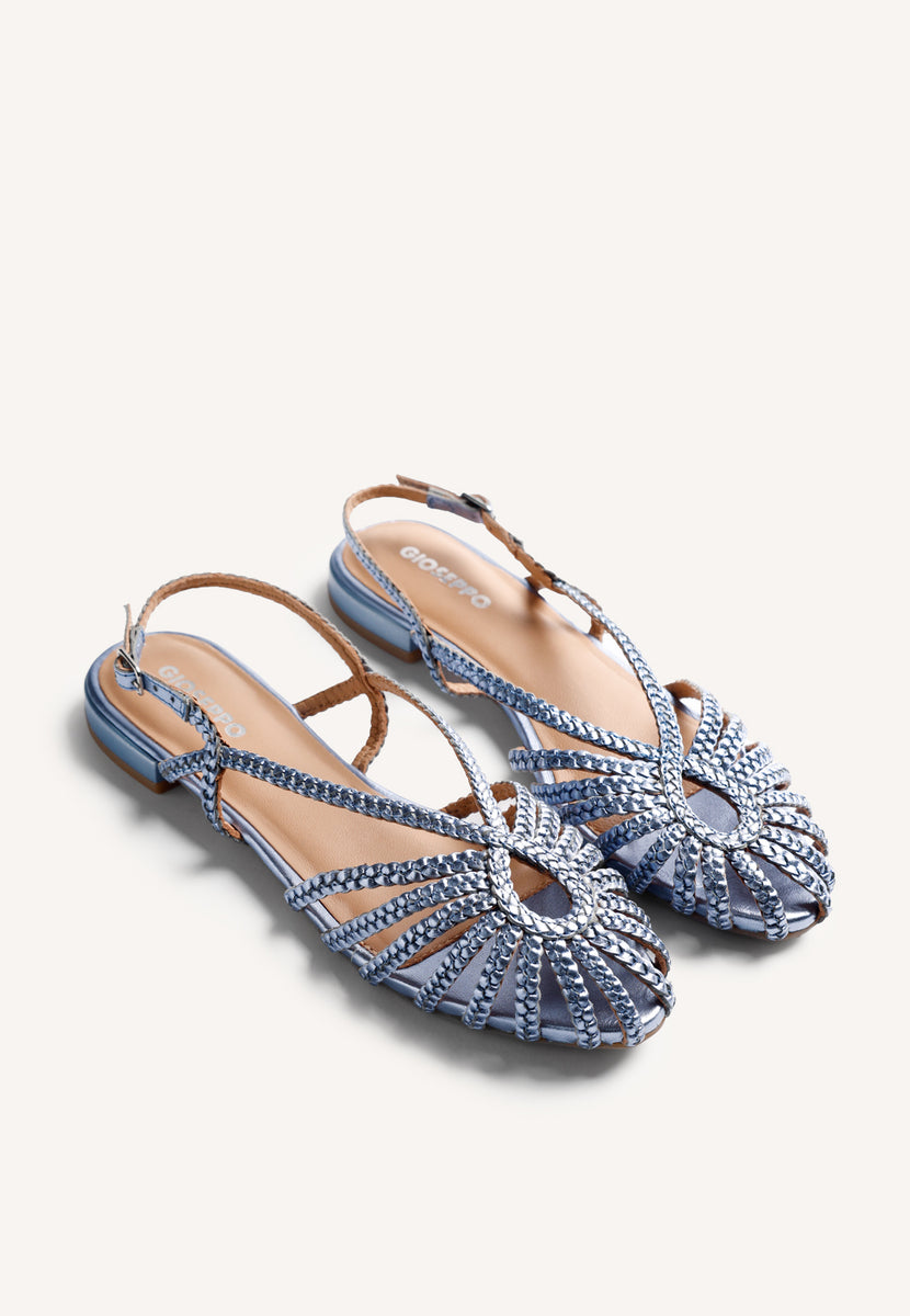 SANDALIAS CANGREJERAS PIEL TRENZADA HINGHAM