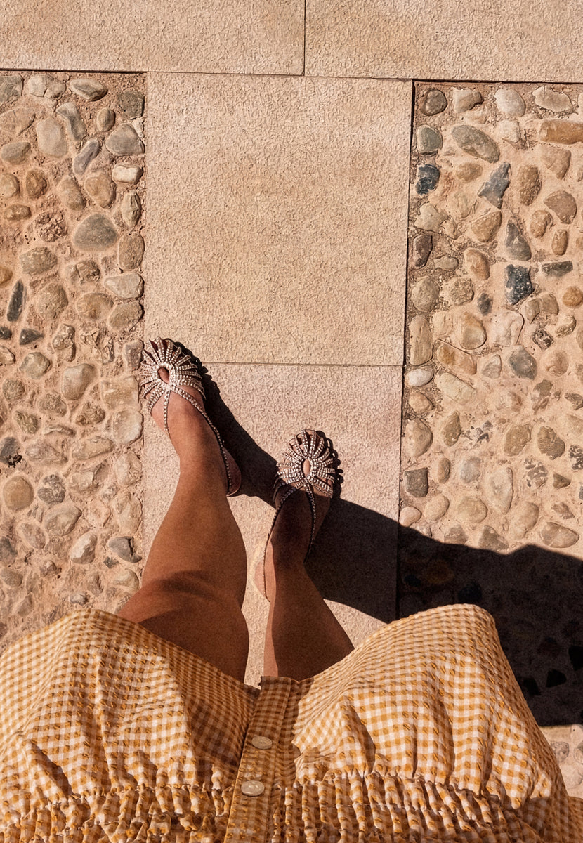 SANDALIAS CANGREJERAS PIEL TRENZADA HINGHAM