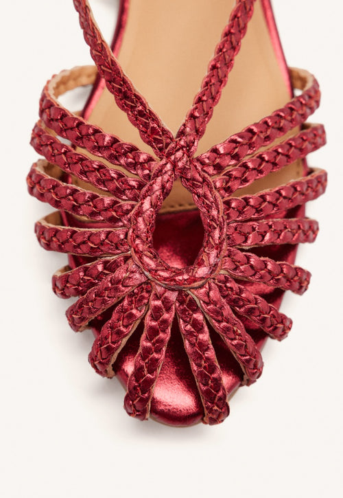 MULES PIEL TRENZADA HINGHAM