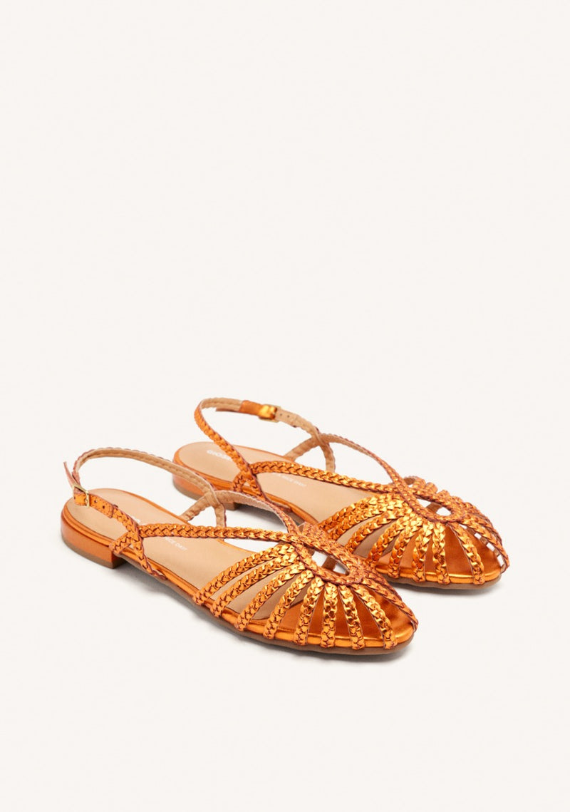 MULES PIEL TRENZADA HINGHAM