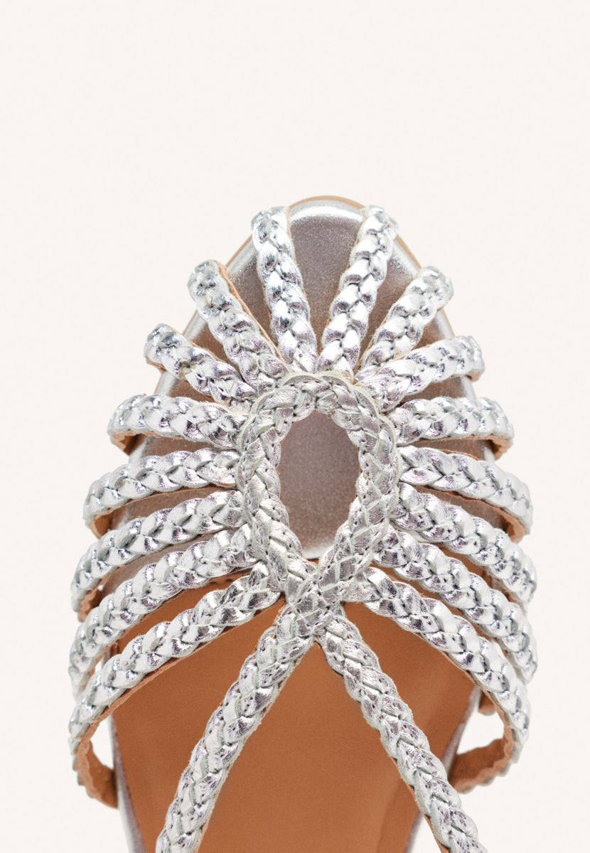 MULES PIEL TRENZADA HINGHAM