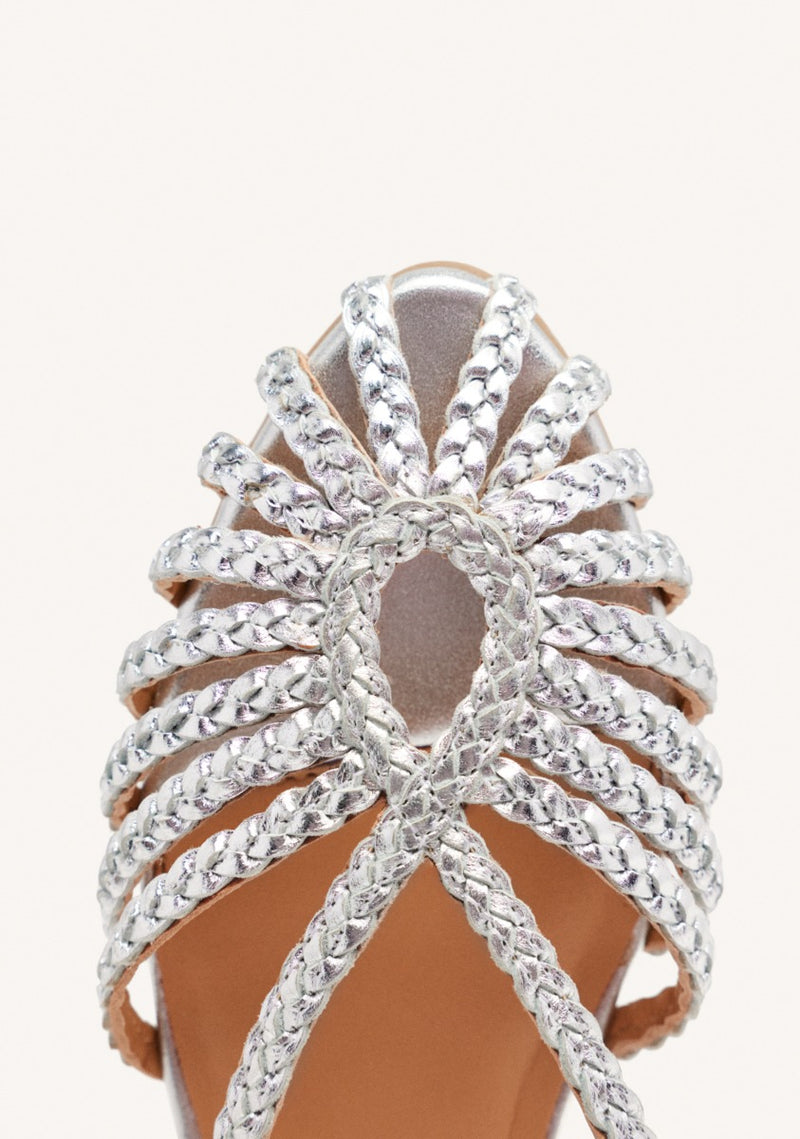 MULES PIEL TRENZADA HINGHAM