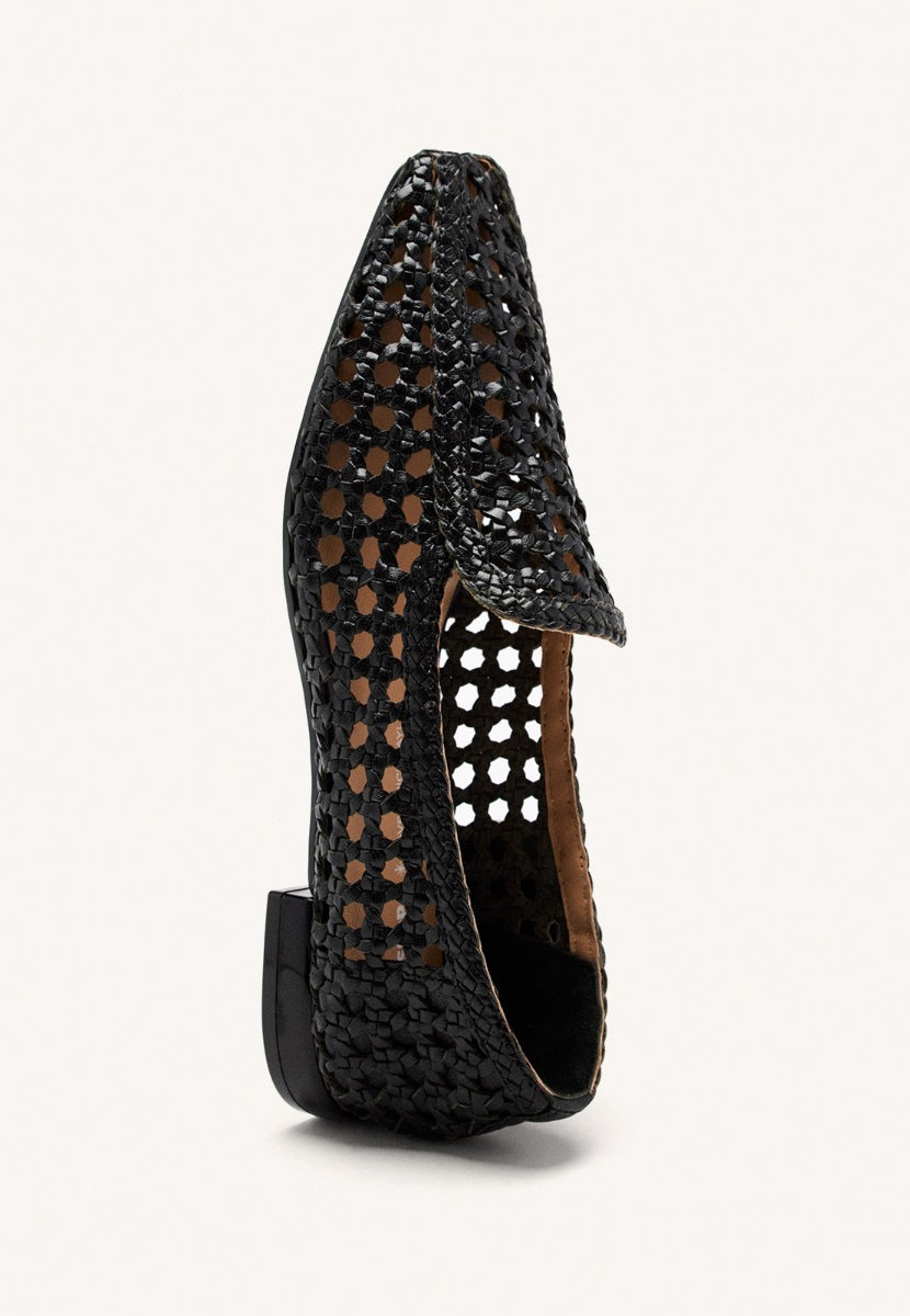 BRAIDED LEATHER LOAFERS GILEAD