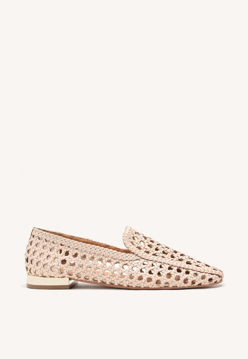BRAIDED LEATHER LOAFERS GILEAD