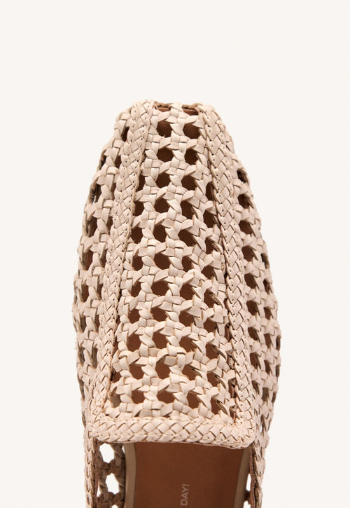 BRAIDED LEATHER LOAFERS GILEAD