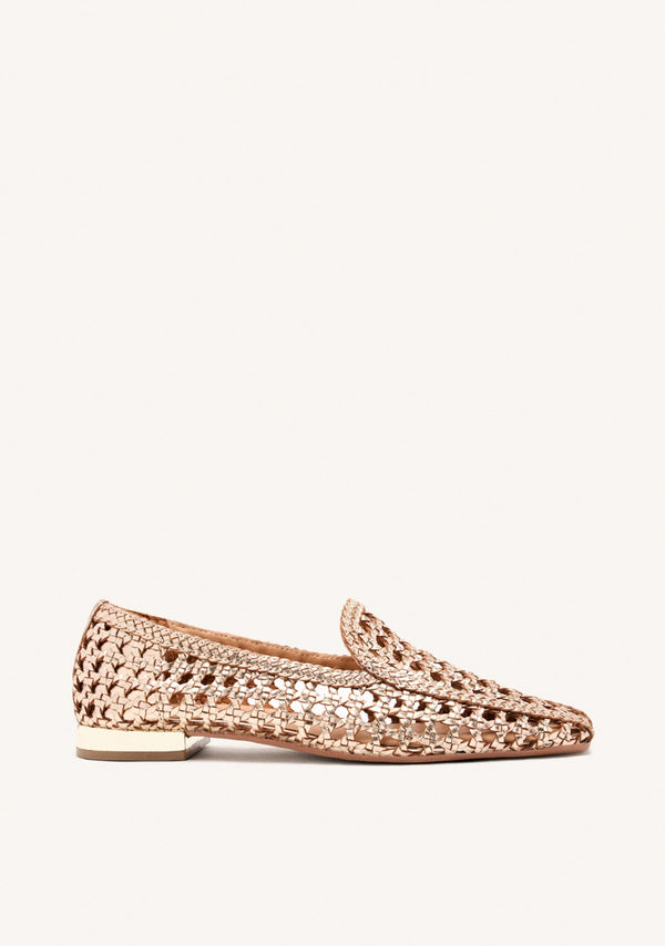 BRAIDED LEATHER LOAFERS GILEAD