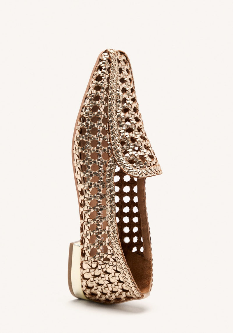 BRAIDED LEATHER LOAFERS GILEAD