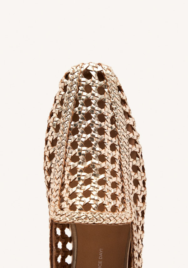 BRAIDED LEATHER LOAFERS GILEAD