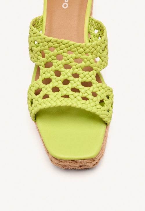 SANDALIAS PIEL TRENZADA Y CUÑA YUTE BRIMFIELD