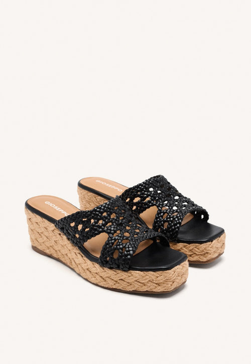 SANDALIAS PIEL TRENZADA Y CUÑA YUTE BRIMFIELD
