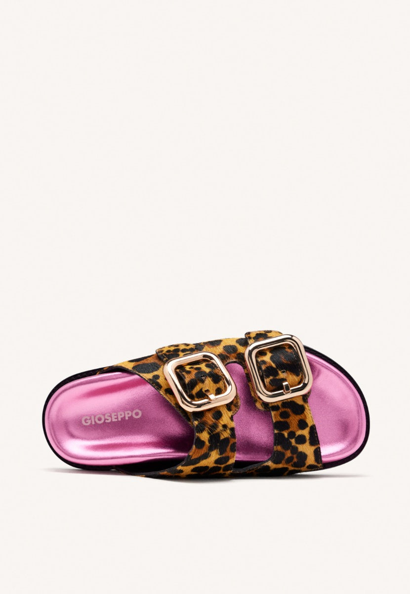 SANDALIAS PIEL LEOPARDO MIFFLIN