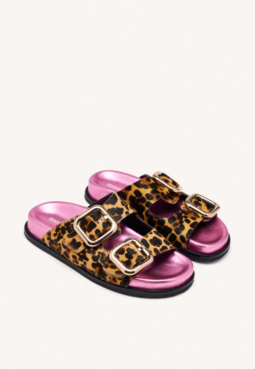 SANDALIAS PIEL LEOPARDO MIFFLIN