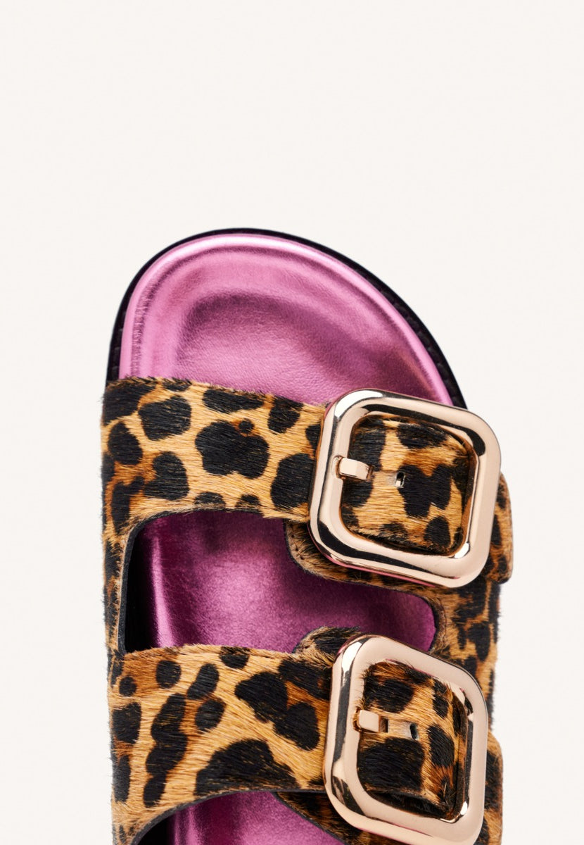 SANDALIAS PIEL LEOPARDO MIFFLIN