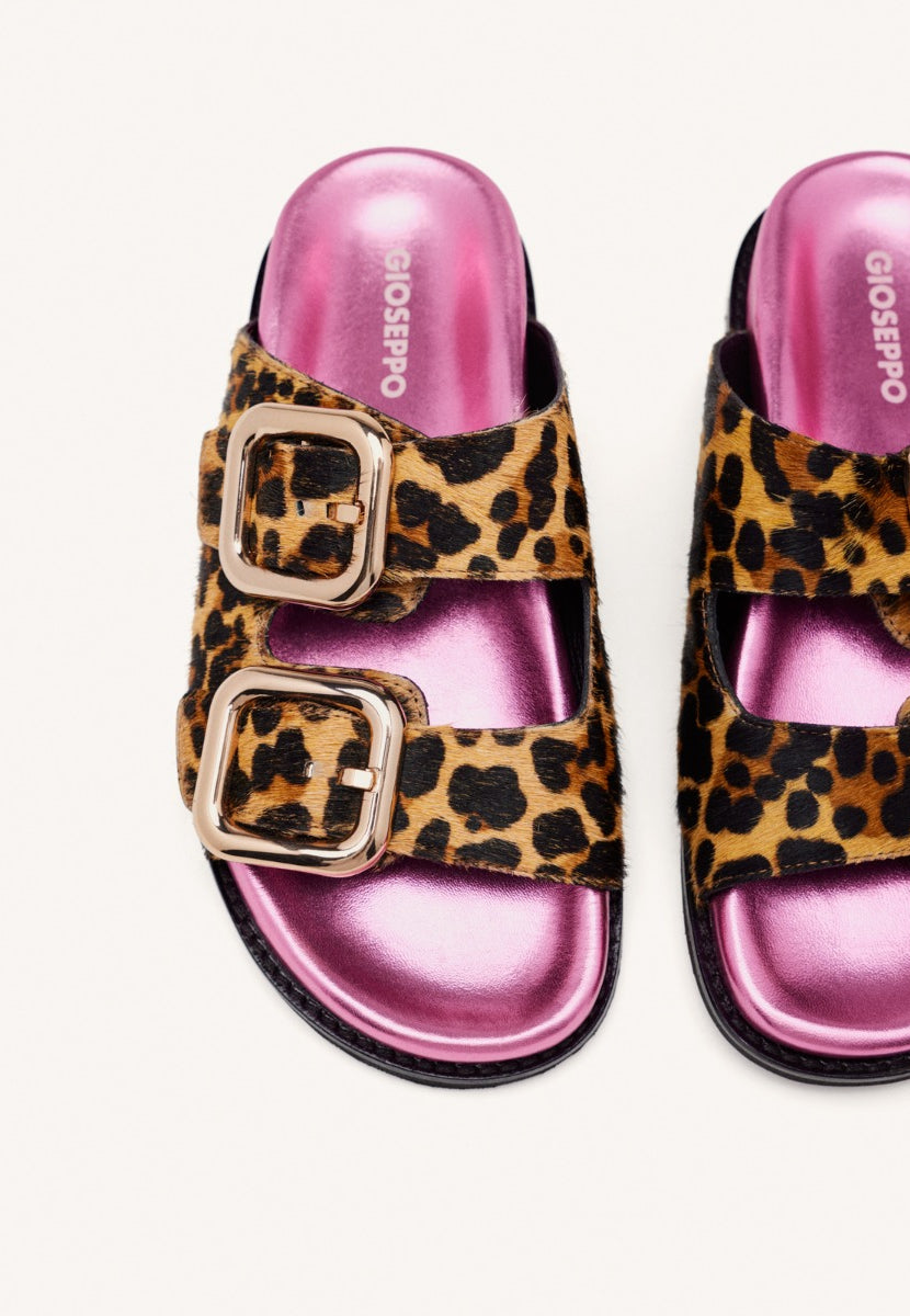 SANDALIAS PIEL LEOPARDO MIFFLIN