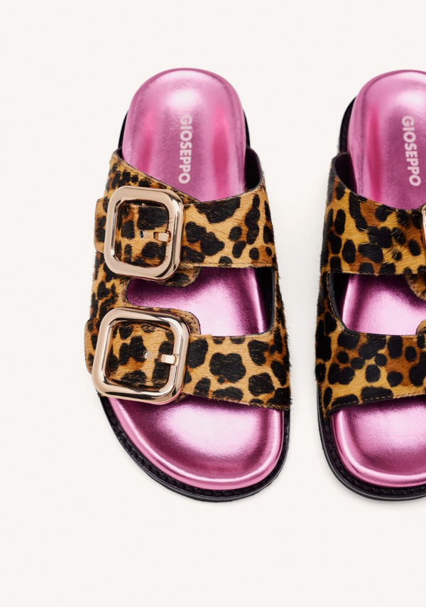 SANDALIAS PIEL LEOPARDO MIFFLIN