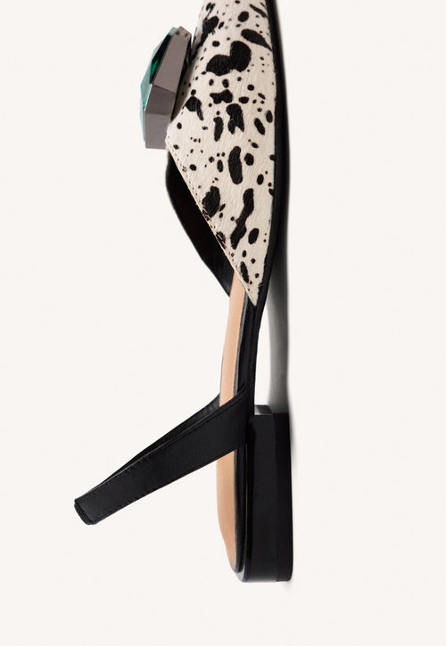 MULES PIEL VACA HUGHES