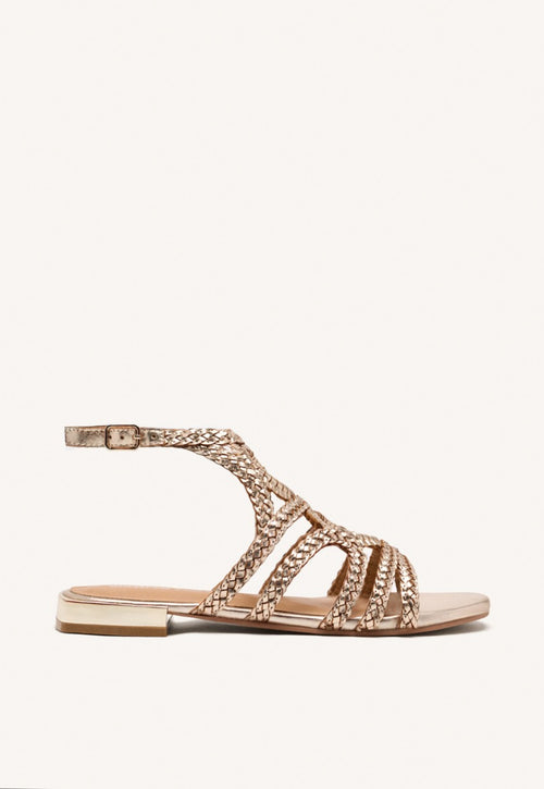 SANDALIAS PIEL TRENZADA BIRCH