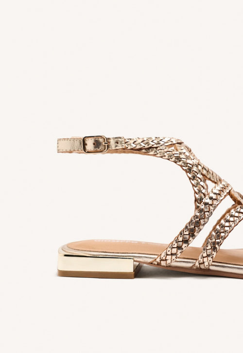 SANDALIAS PIEL TRENZADA BIRCH