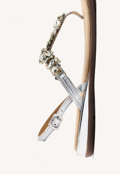 SANDALIAS PEDRERÍA PIEL MAYNARD