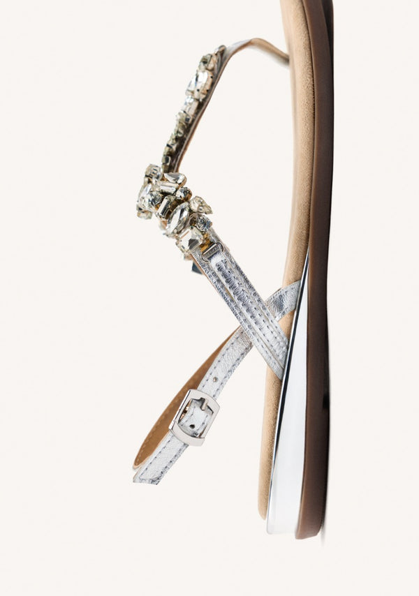 SANDALI PELLE STRASS MAYNARD