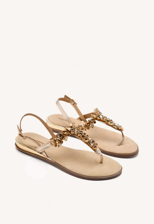 SANDALI PELLE STRASS MAYNARD