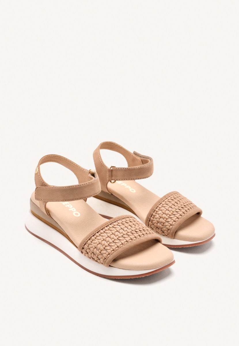 SANDALIAS DEPORTIVAS TRENZADO CUÑA OJIBWA