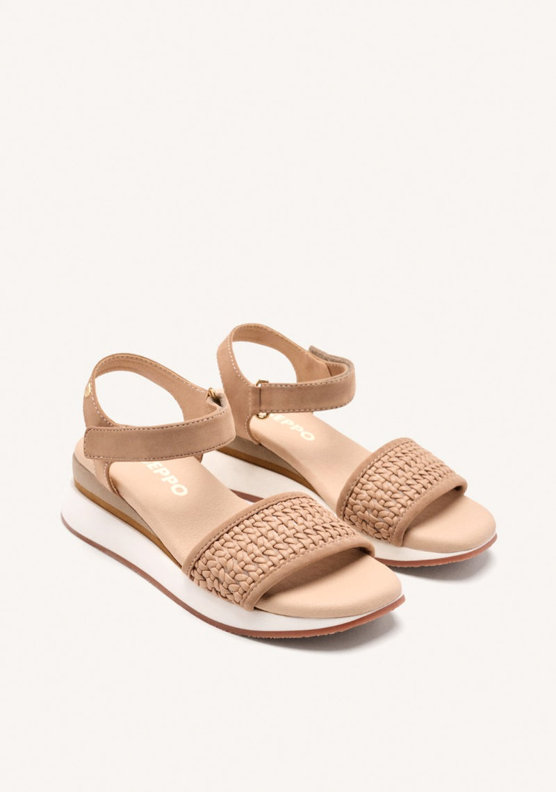 SANDALIAS DEPORTIVAS TRENZADO CUÑA OJIBWA