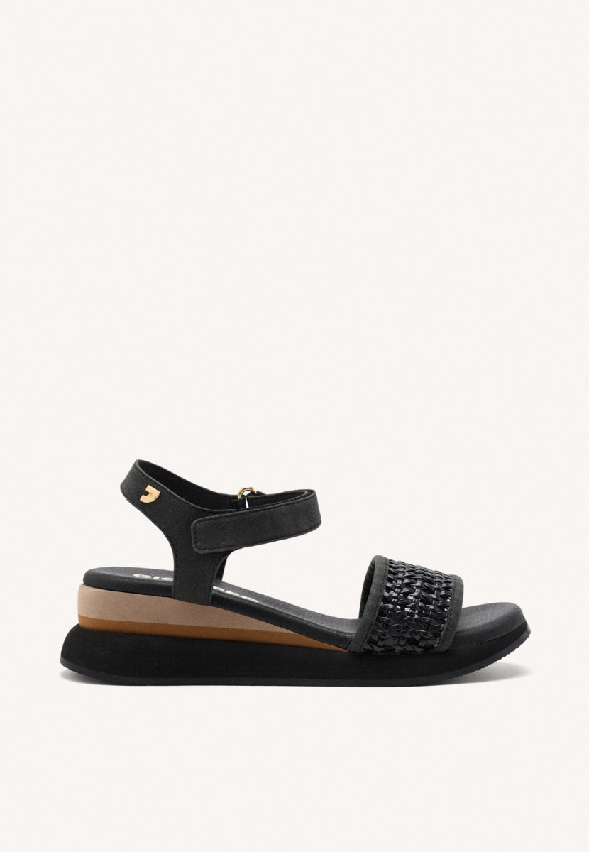 SANDALIAS DEPORTIVAS TRENZADO CUÑA OJIBWA