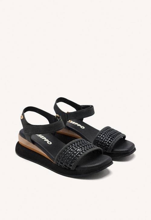 WEDGE BRAIDED SPORTY SANDALS OJIBWA