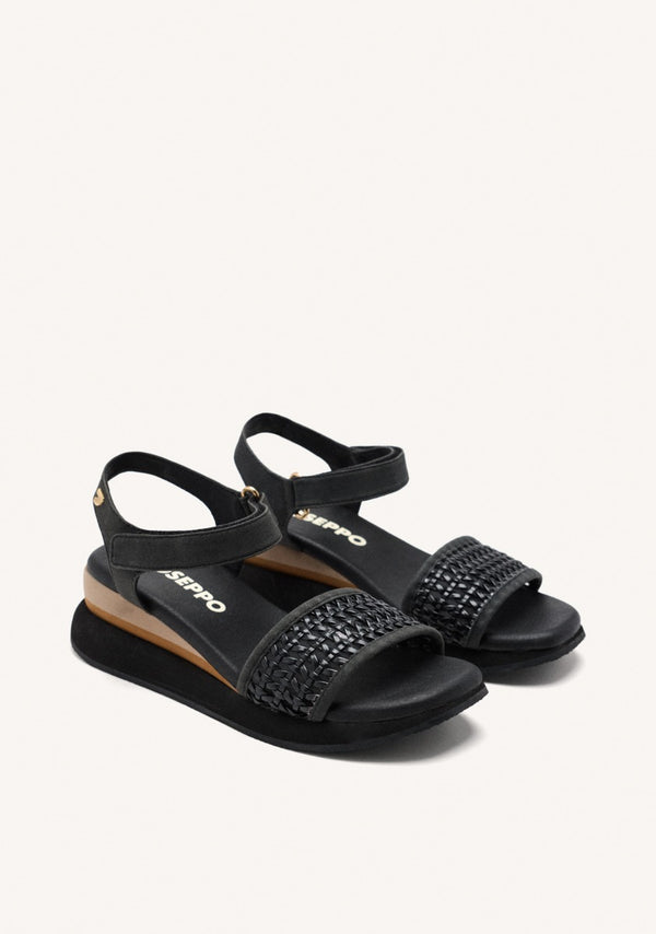 SANDALIAS DEPORTIVAS TRENZADO CUÑA OJIBWA