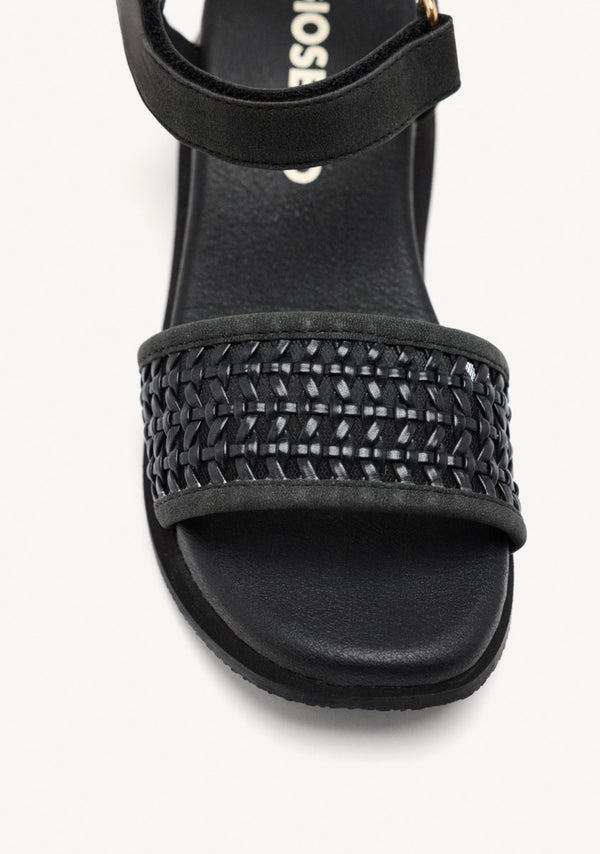 SANDALIAS DEPORTIVAS TRENZADO CUÑA OJIBWA