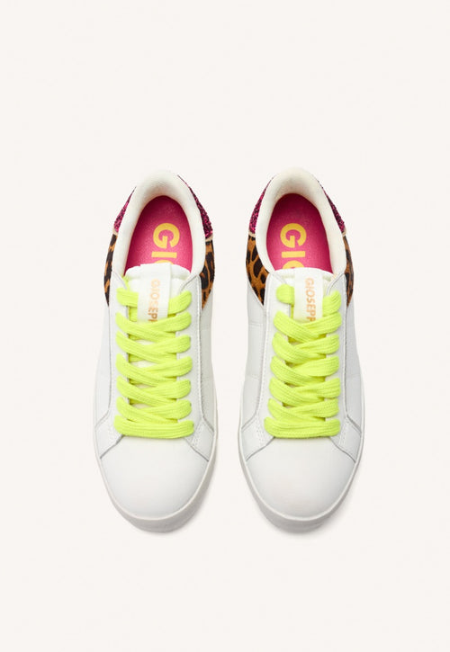 ZAPATILLAS PIEL LEOPARDO CUÑA GILFORD