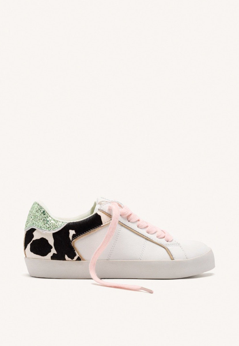 SNEAKERS PELLE STAMPA MUCCA E ZEPPA GILFORD