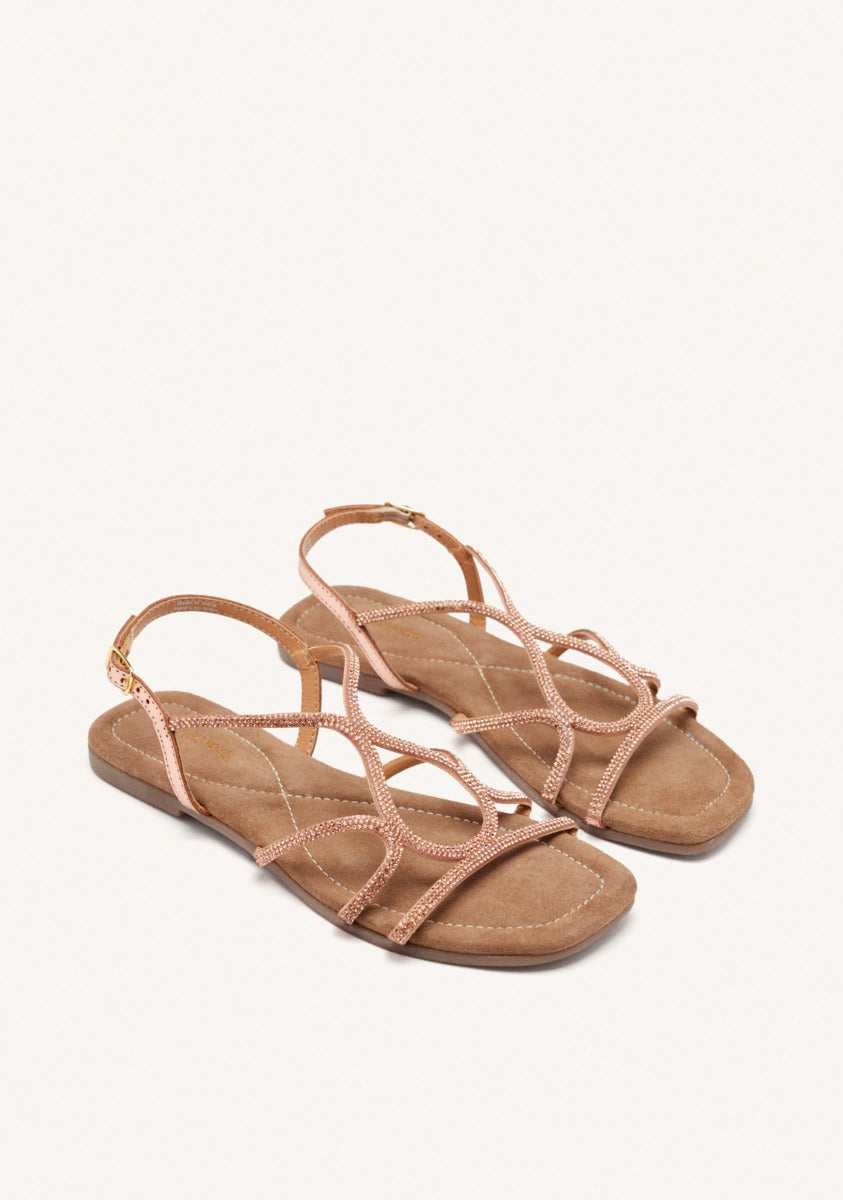 SANDALIAS PIEL PEDRERÍA GILMANTON