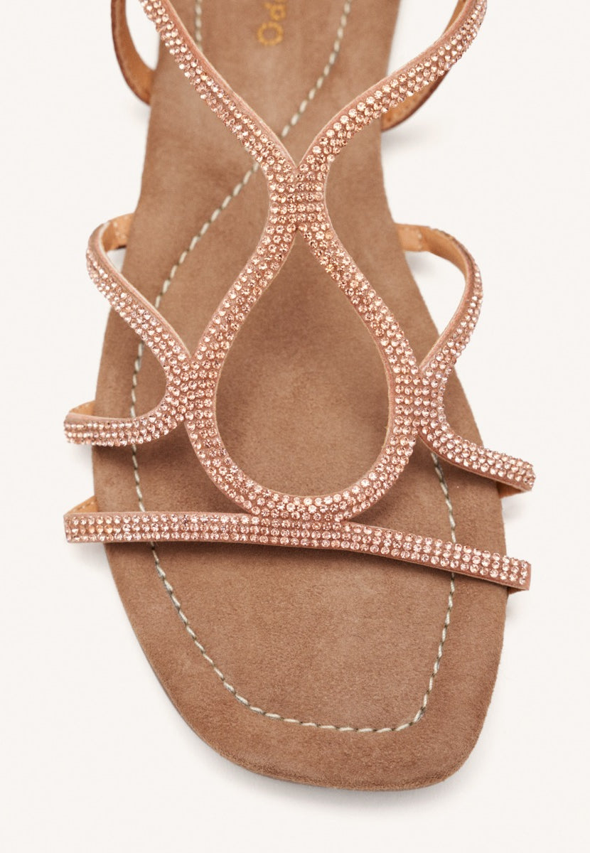 SANDALIAS PIEL PEDRERÍA GILMANTON