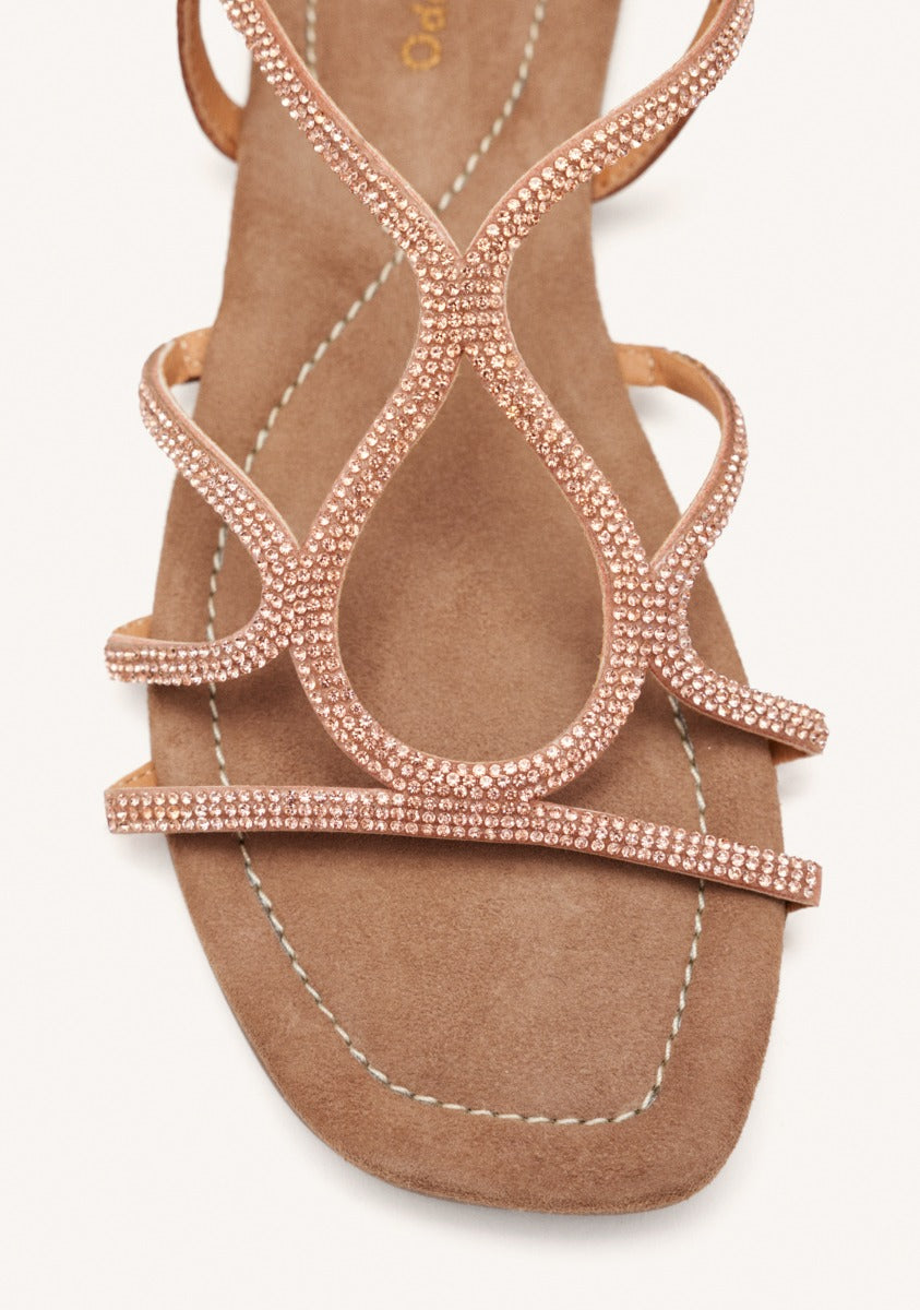 SANDALIAS PIEL PEDRERÍA GILMANTON