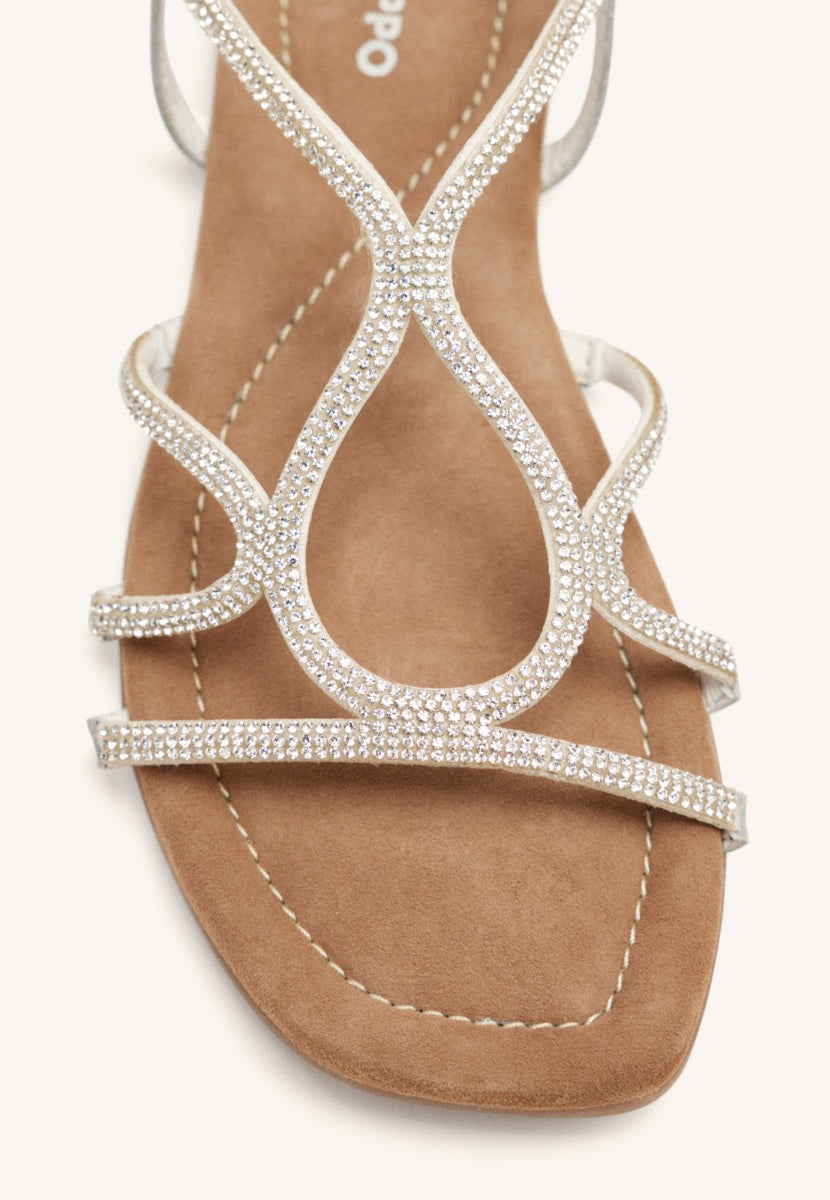 SANDALIAS PIEL PEDRERÍA GILMANTON