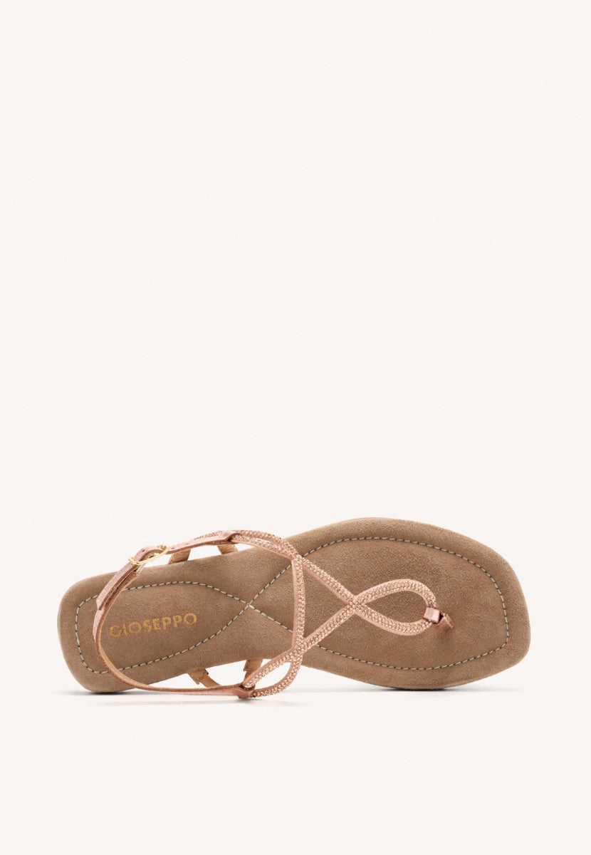 SANDALIAS PIEL PEDRERÍA KINGFIELD