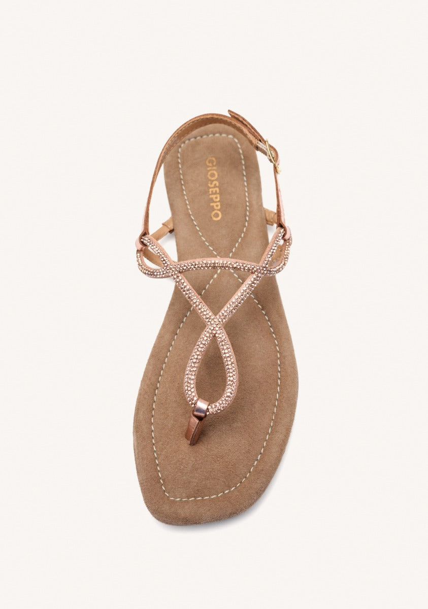 SANDALIAS PIEL PEDRERÍA KINGFIELD